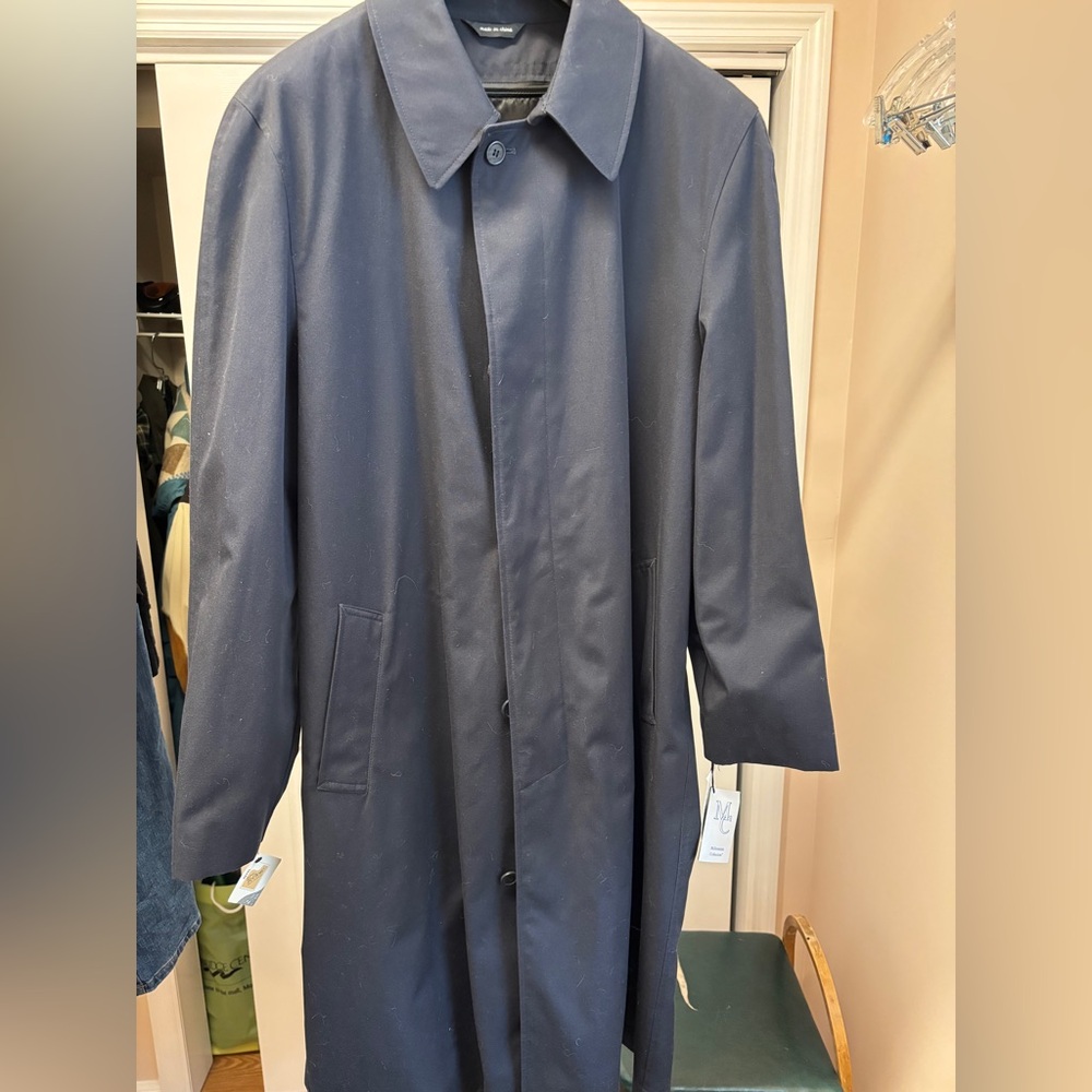 Men's Navy Coat